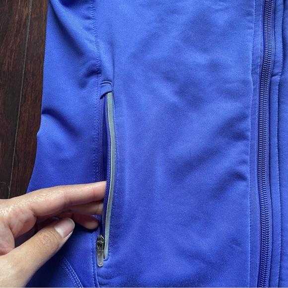 Nike Fit Dry Sweater Womens Small Full Zip Jacket Athletic Gym workout Jogging - Picture 4 of 7
